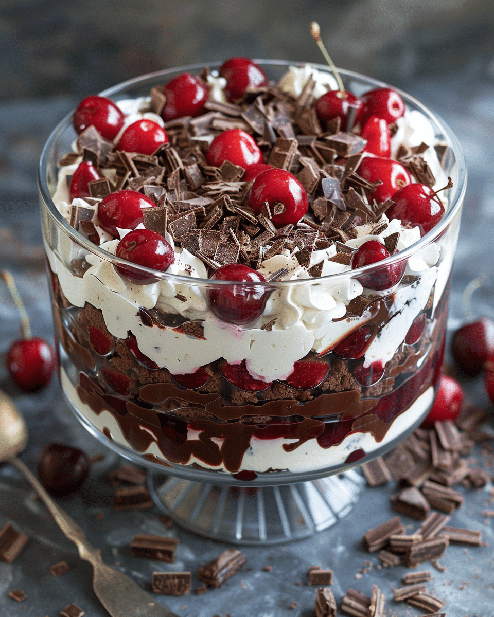 Black Forest Trifle Recipe