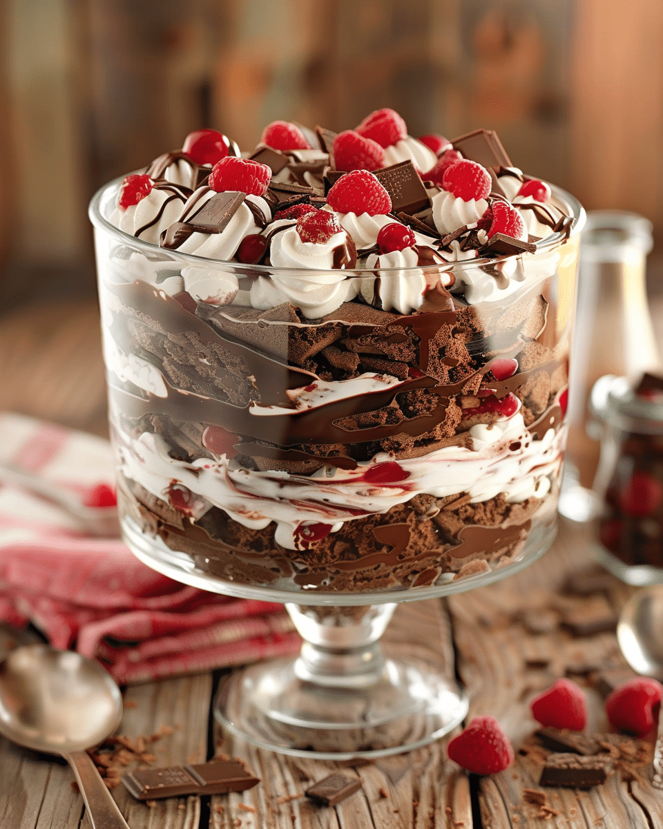 Black Forest Trifle Recipe