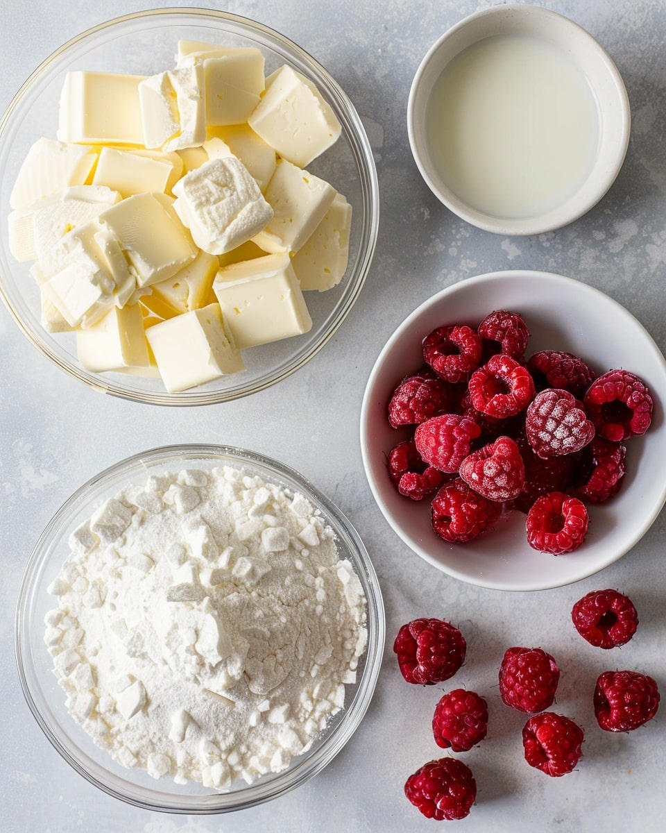 Raspberry Snowball Truffles