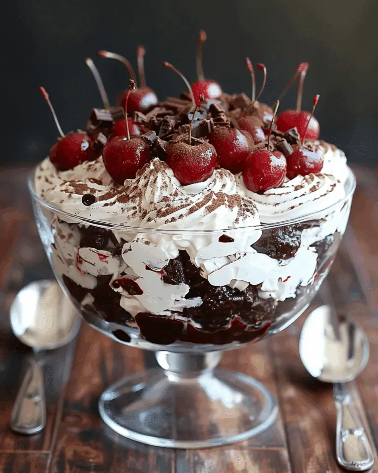 Black Forest Trifle Recipe