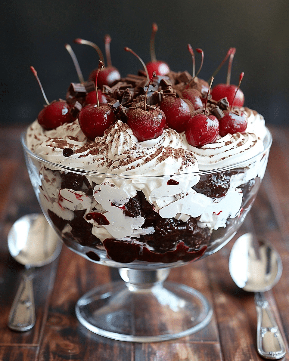 Black Forest Trifle Recipe
