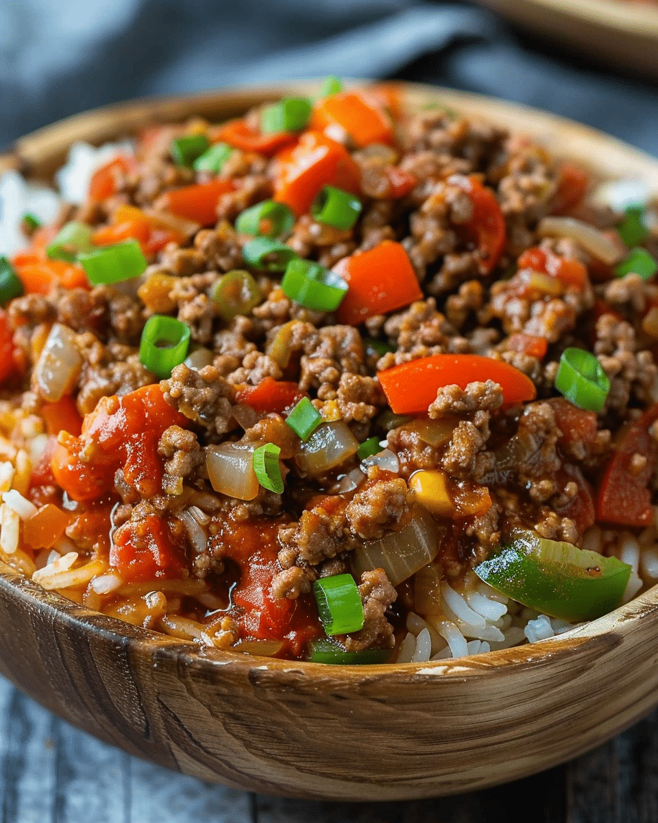 One-Pot Stuffed Pepper Casserole