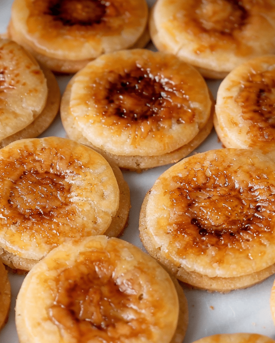 Crème Brûlée Cookies