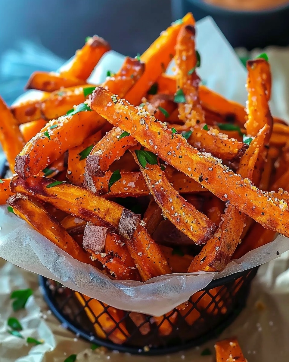 Crispy Oven Baked Sweet Potato Fries