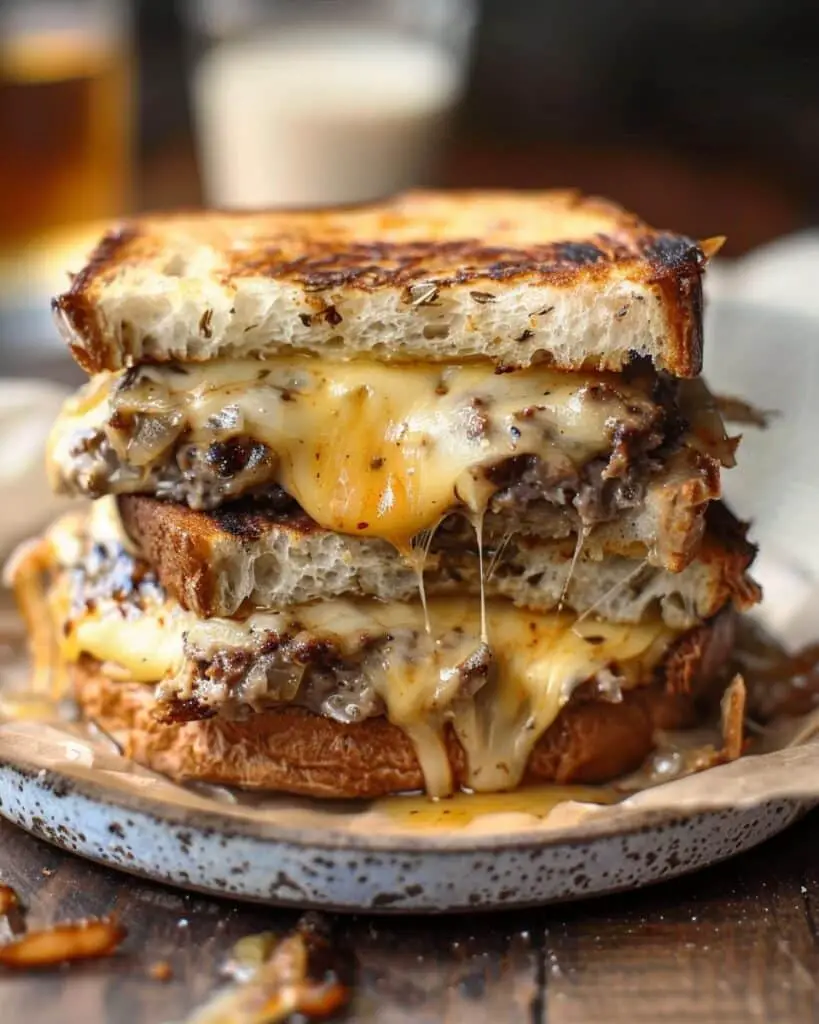 Patty Melts with Secret Sauce