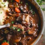Slow Cooker Beef Bourguignon