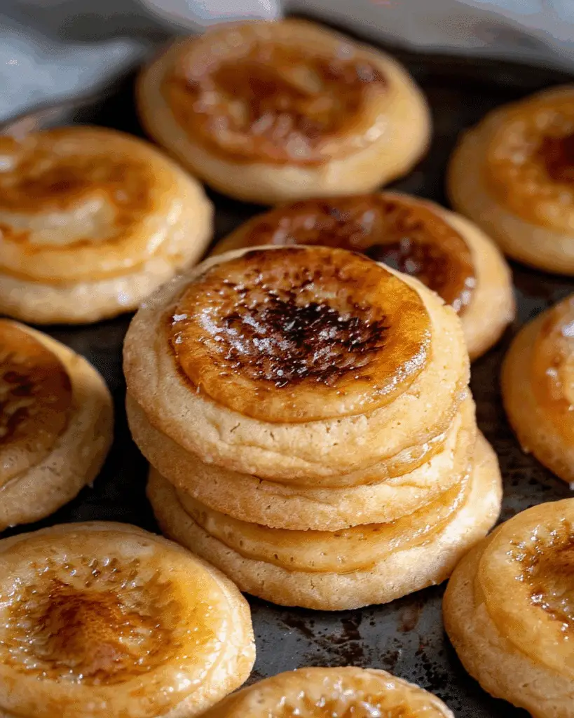 Crème Brûlée Cookies