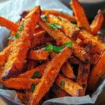 Crispy Oven Baked Sweet Potato Fries