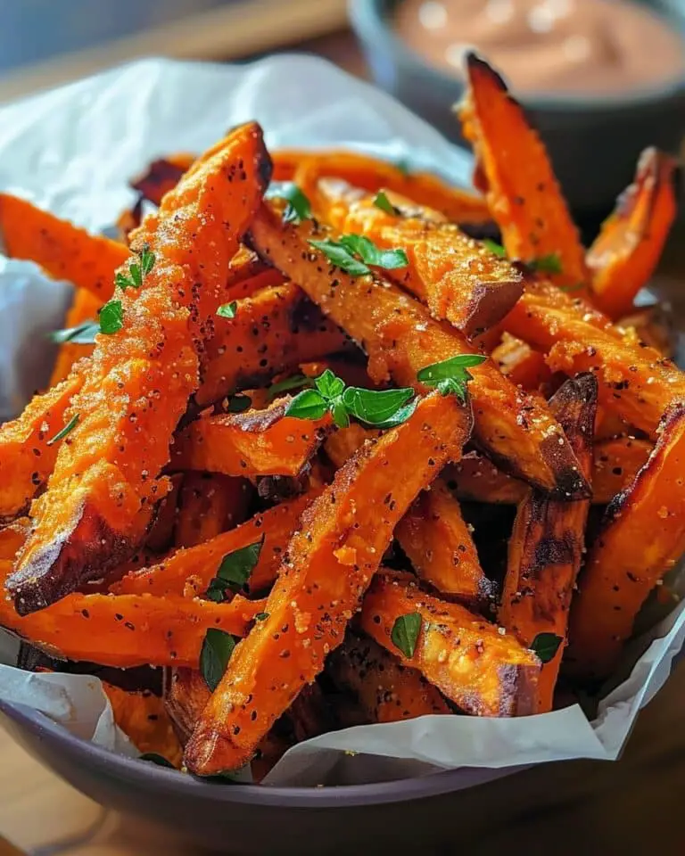Crispy Oven Baked Sweet Potato Fries