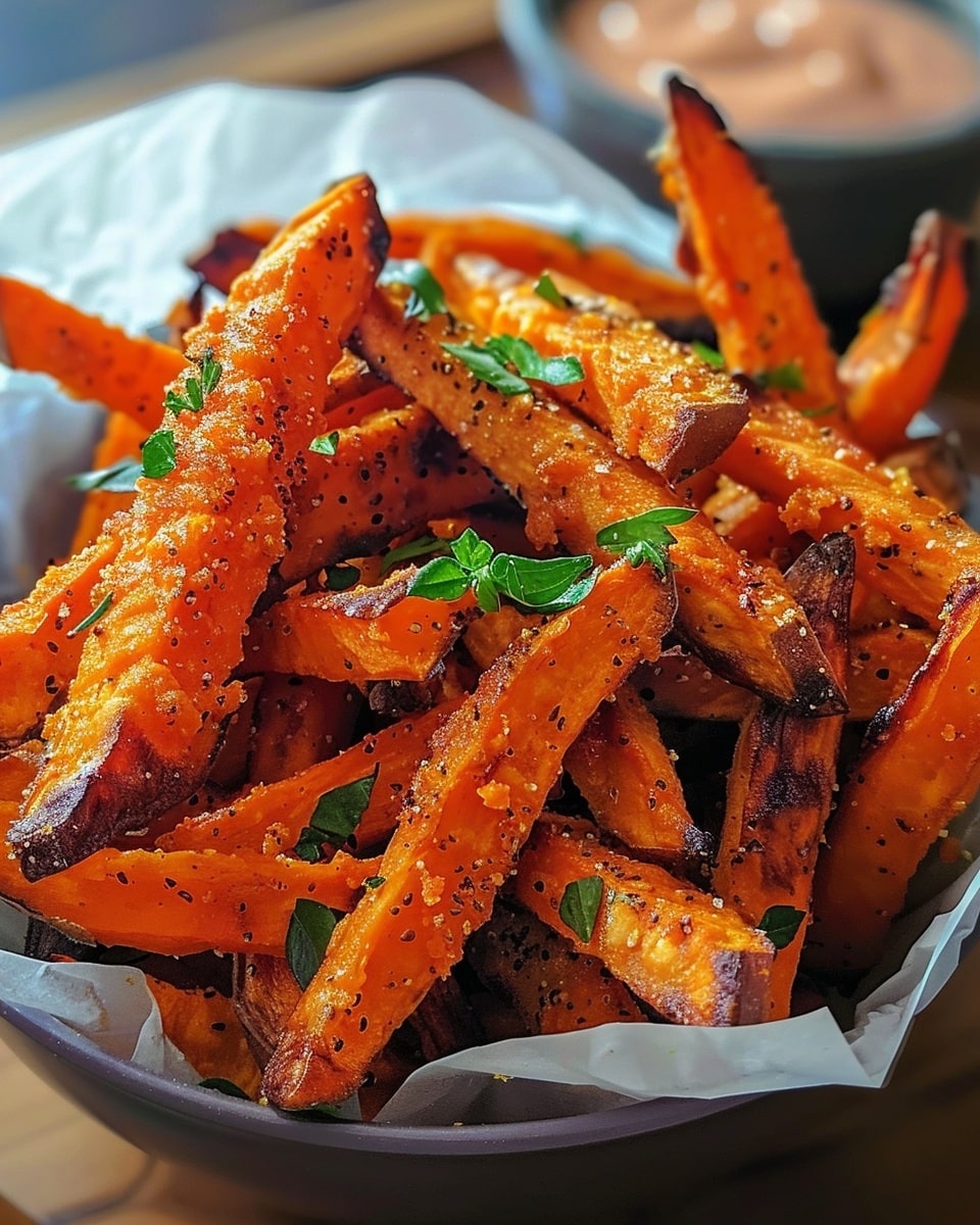 Crispy Oven Baked Sweet Potato Fries