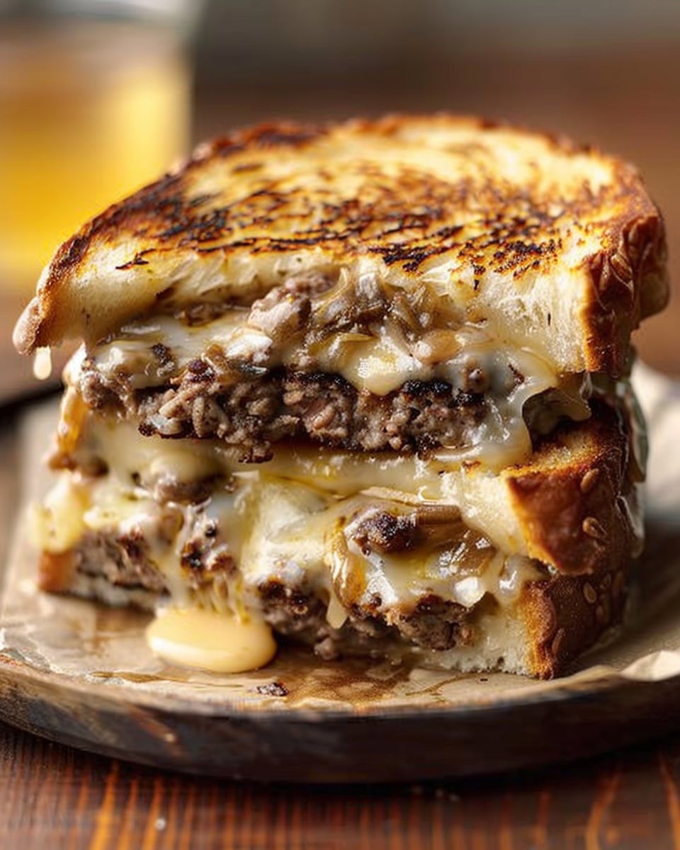 Patty Melts with Secret Sauce