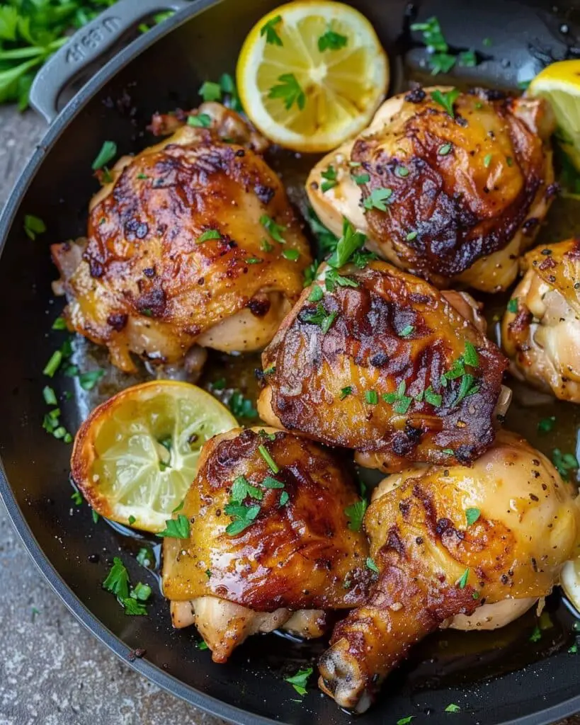 Pan-Seared Chicken Thighs