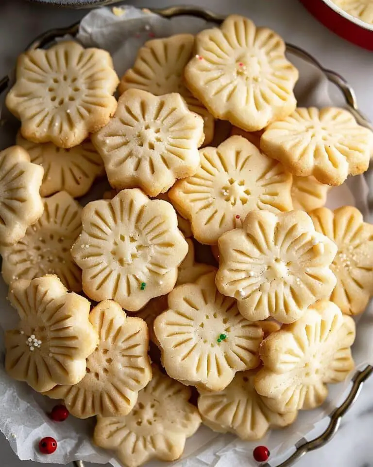 Buttery Whipped Shortbread