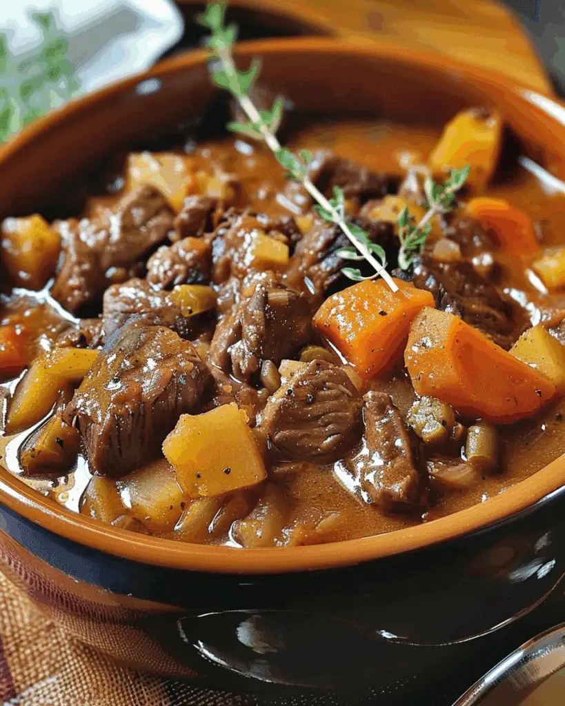 Autumn Harvest Beef Stew: An Incredible Essential Recipe for Fall