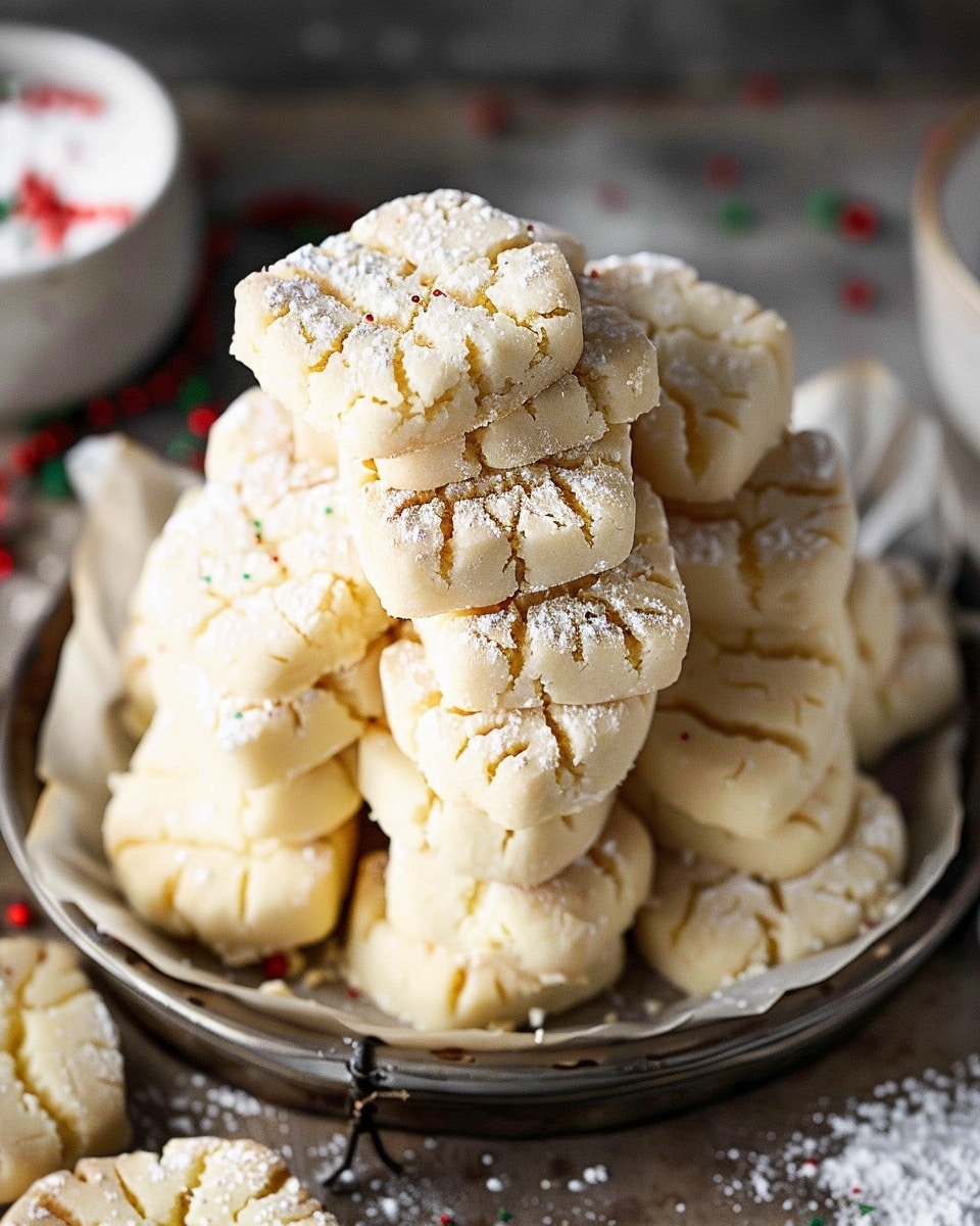 Buttery Whipped Shortbread