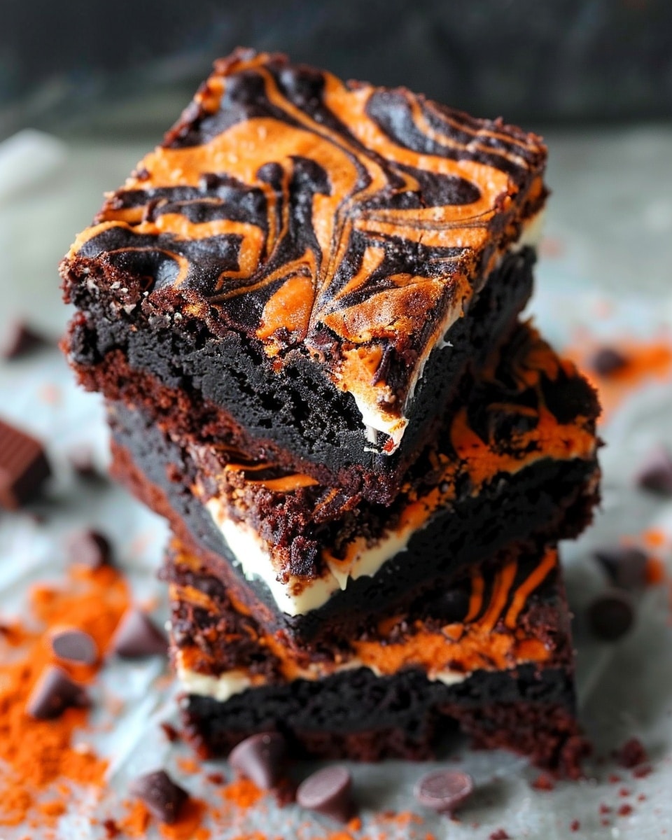 Cream Cheese Swirl Brownies