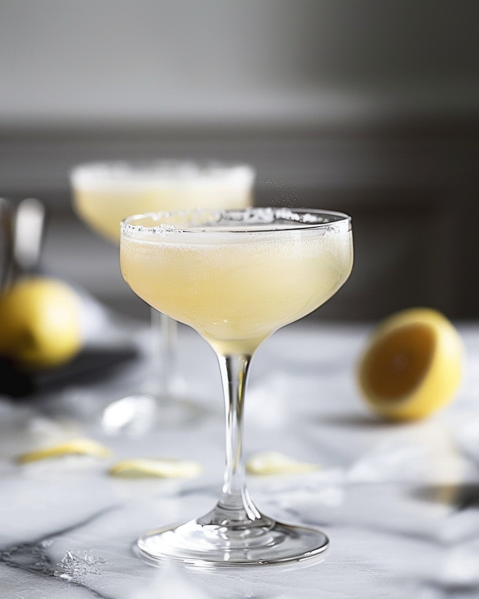 Lemon Ginger Gimlets