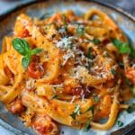 Creamy Garlic Tomato Pasta