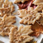 Glazed Maple Leaf Cookies
