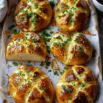 Korean Cream Cheese Garlic Bread