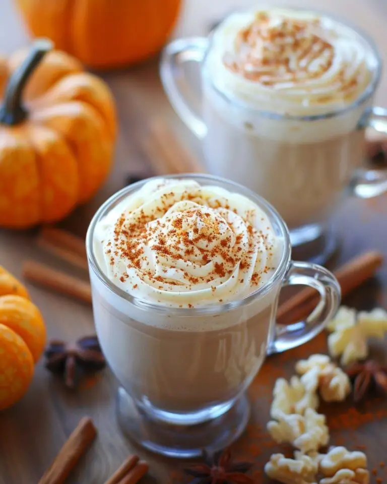 Pumpkin White Hot Chocolate