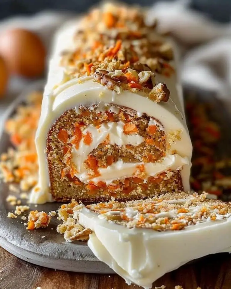 Keto Carrot Cake Roll