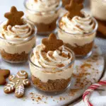 No-Bake Gingerbread Cheesecake Cups