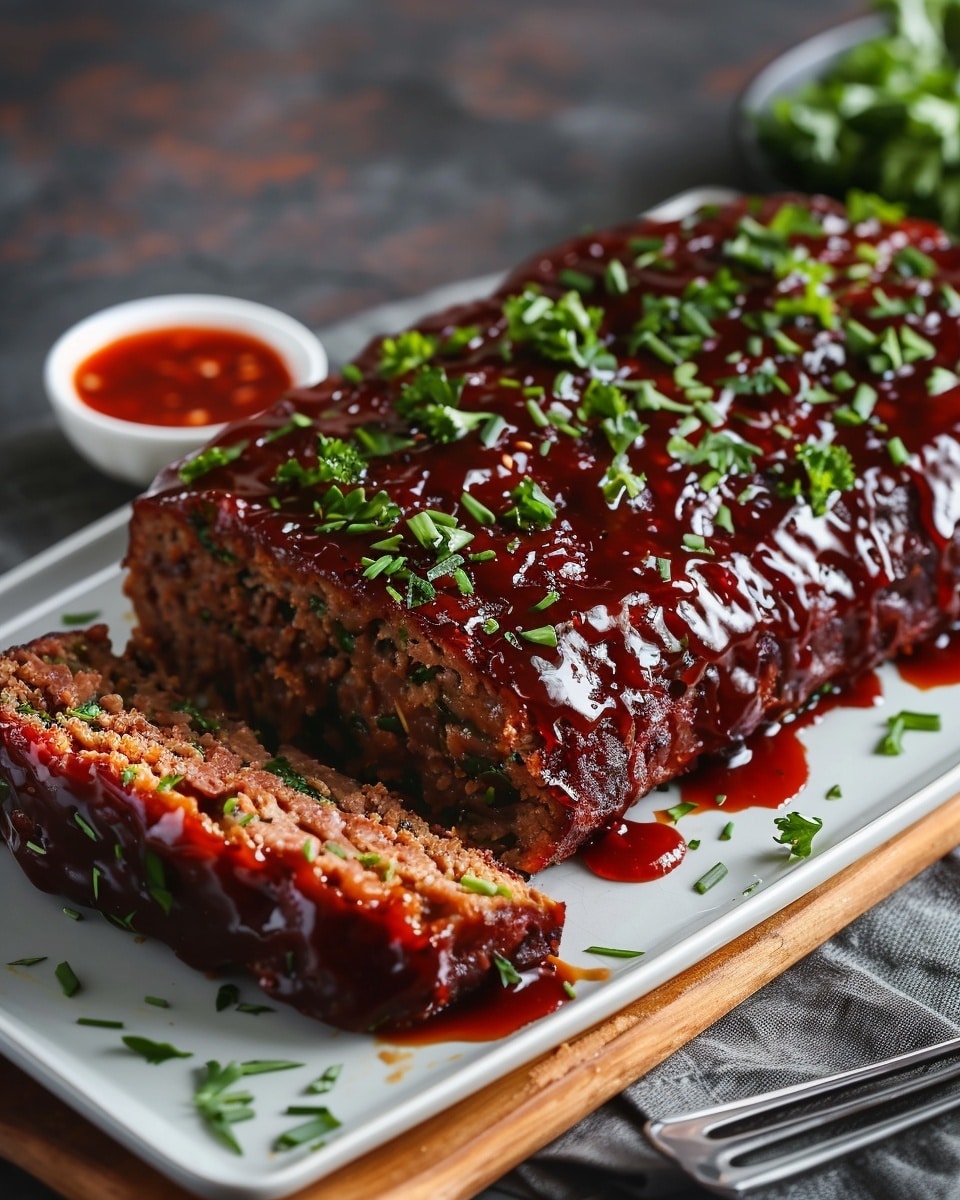 Gochujang-Glazed Meatloaf Recipe