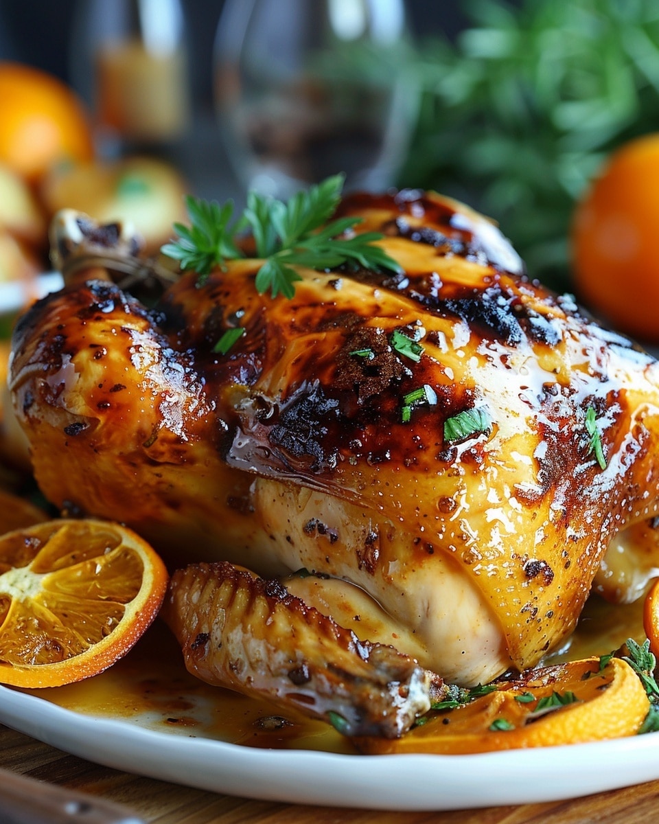 Sweet and Savory Roasted Orange Chicken Recipe