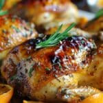 Sweet and Savory Roasted Orange Chicken Recipe
