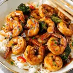 Honey Garlic Shrimp Stir-Fry