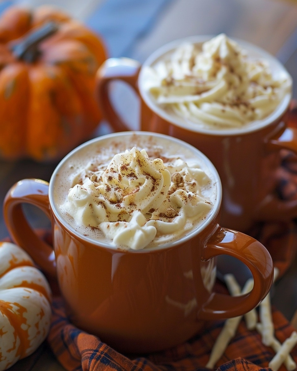 Pumpkin White Hot Chocolate