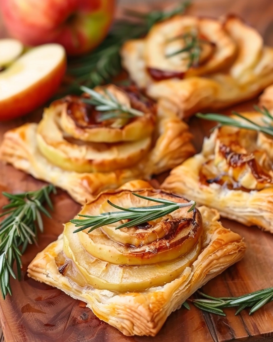 Apple and Brie Puff Pastry Bites