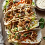 Chicken Shawarma with Creamy Garlic Sauce