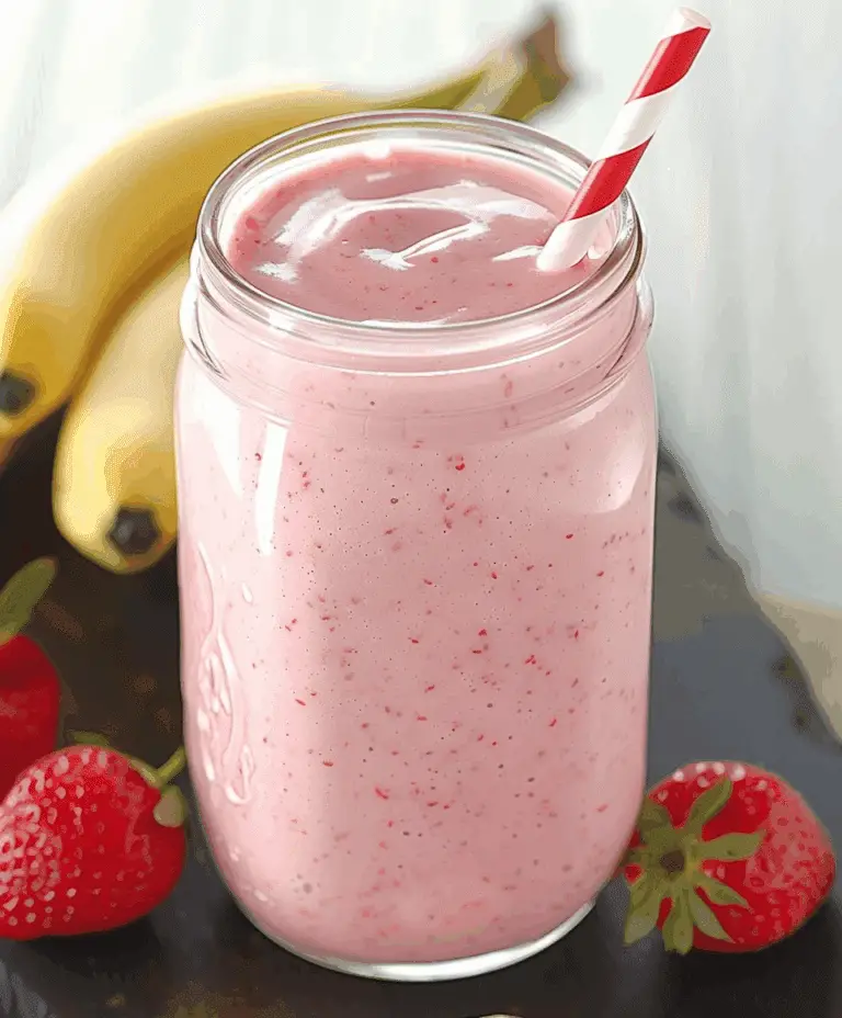 Strawberry Banana Yogurt Smoothie