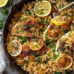 Chicken Piccata Orzo