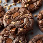 Chocolate Turtle Cookies