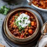 Turkey Sweet Potato Chili