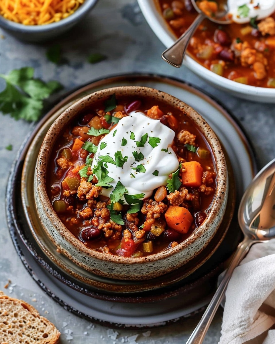 Turkey Sweet Potato Chili