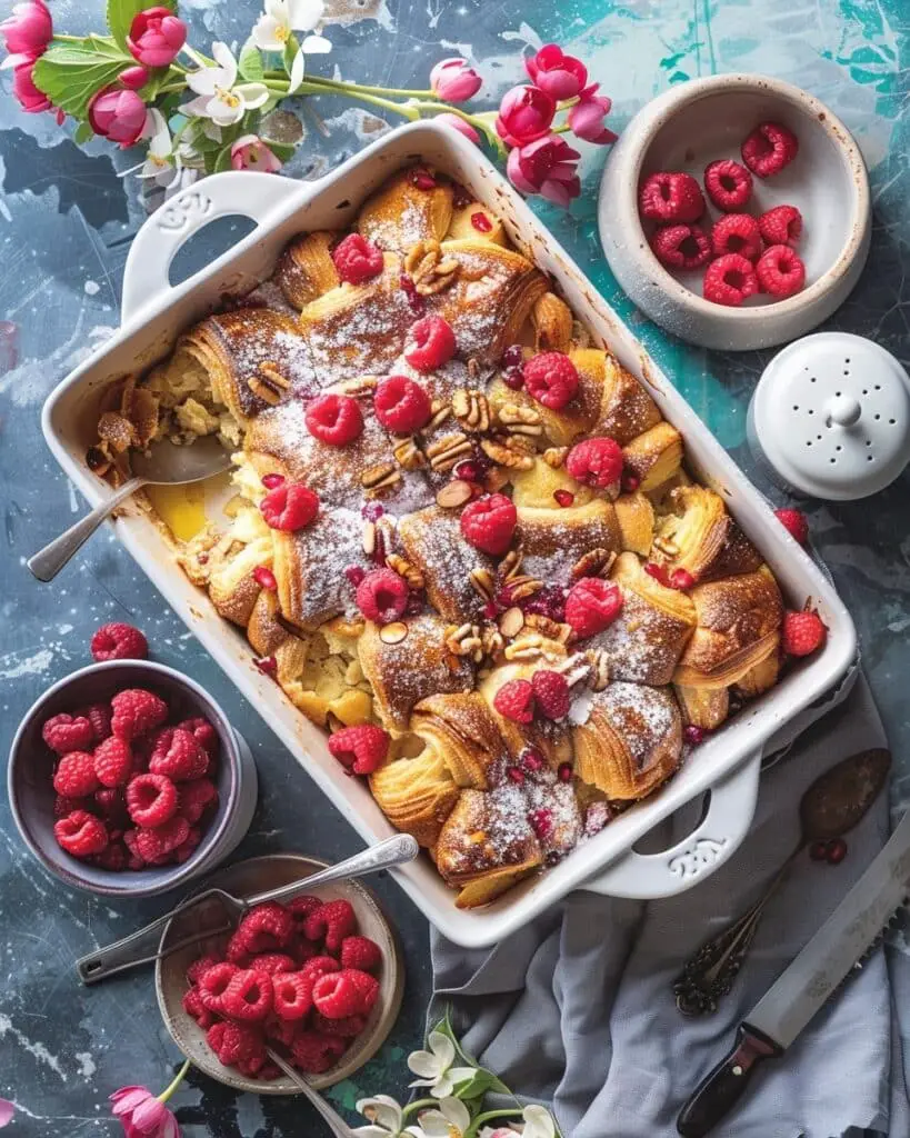 Croissant French Toast Casserole