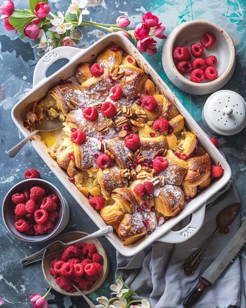 Croissant French Toast Casserole