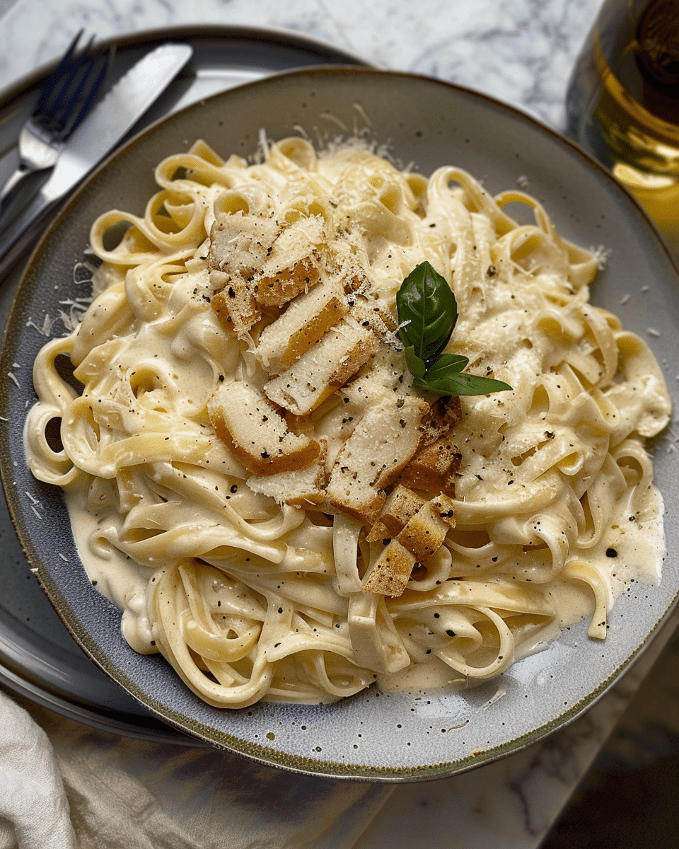 Creamy White Sauce Pasta