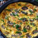 Mushroom Frittata Recipe
