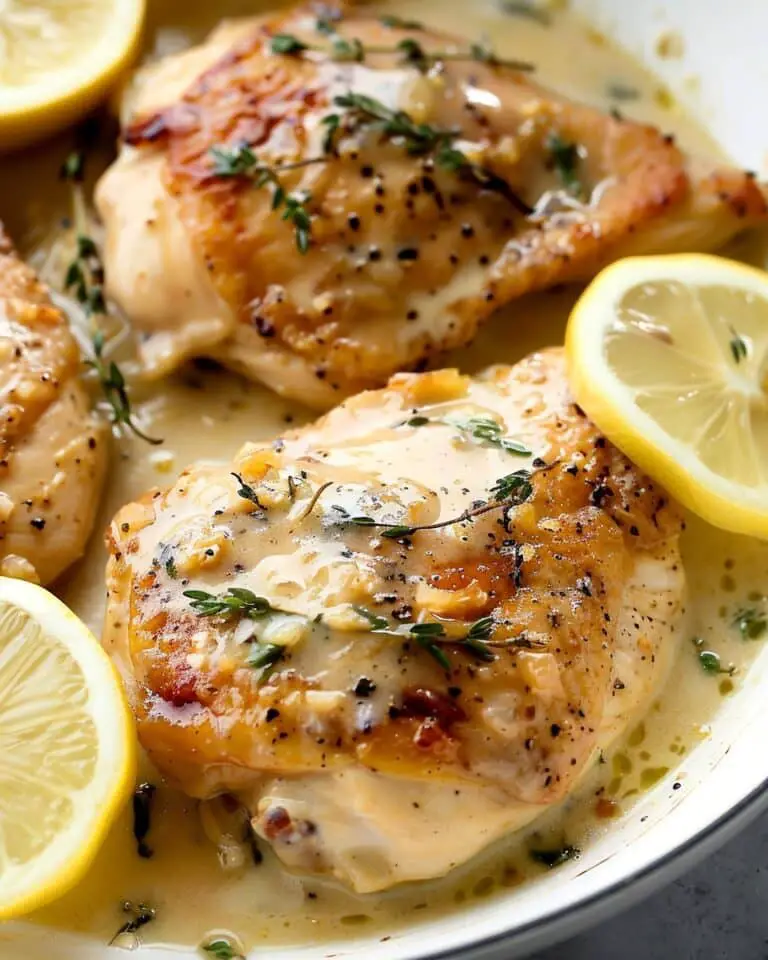 Creamy Lemon Thyme Chicken