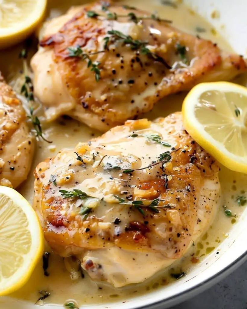 Creamy Lemon Thyme Chicken