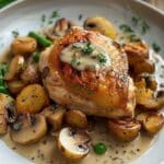 Chicken in White Wine Sauce