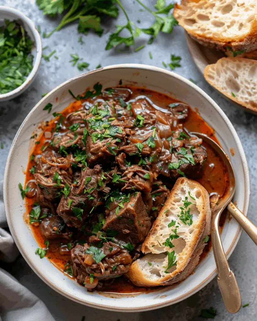 Instant Pot Greek Beef Stifado