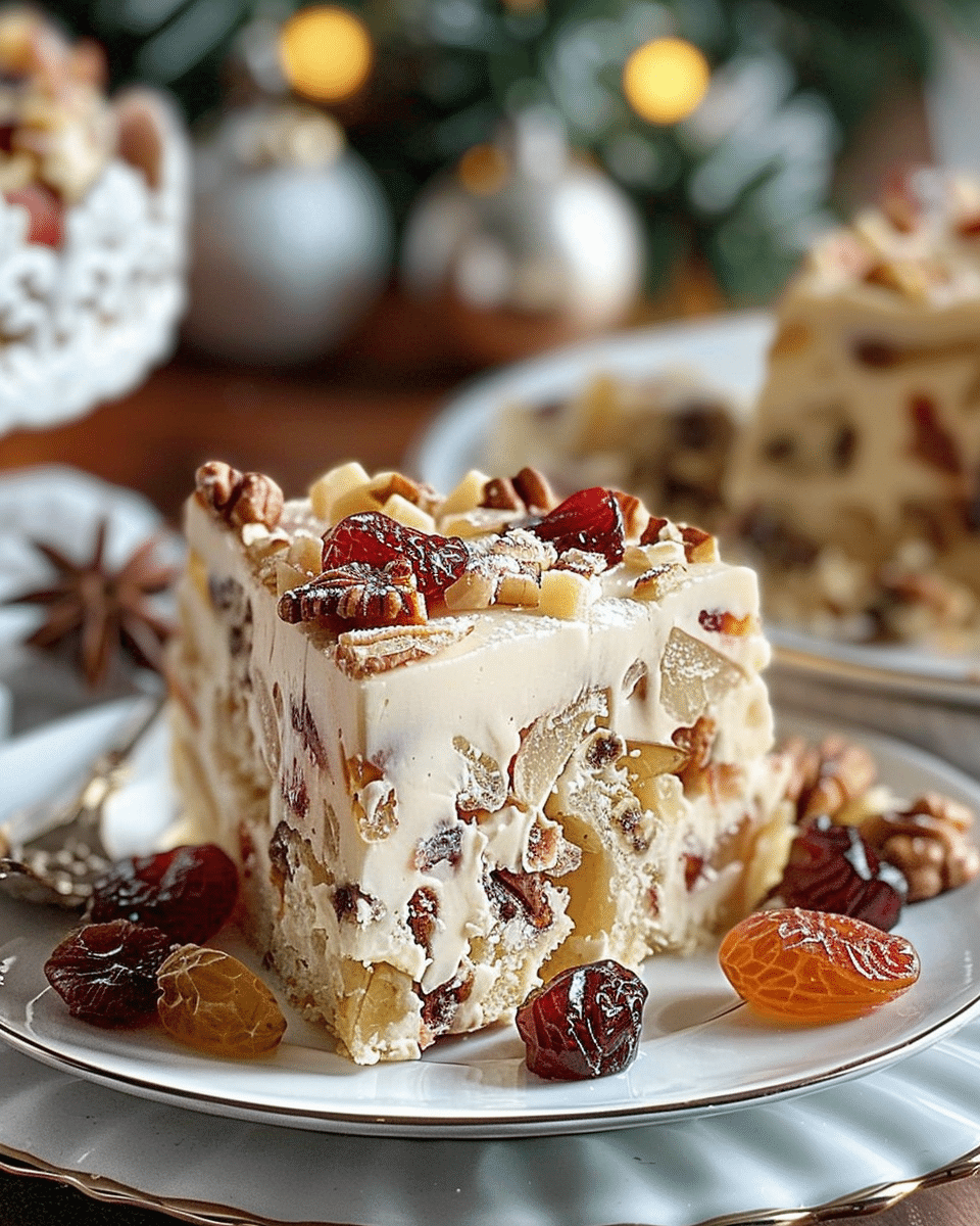 White Fruitcake