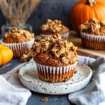 Gluten Free Pumpkin Crunch Muffins