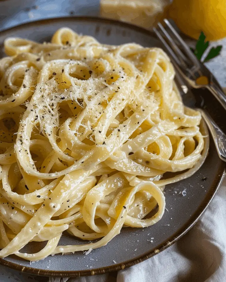 Simple Lemon Parmesan Pasta